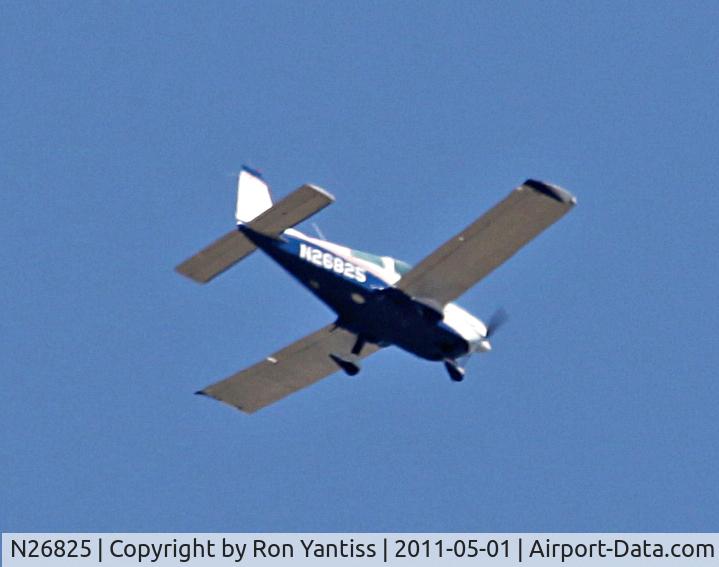 N26825, 1978 Gulfstream American Corp AA-5A C/N AA5A0744, 3800 feet heading Southeast above Marlborough, NH