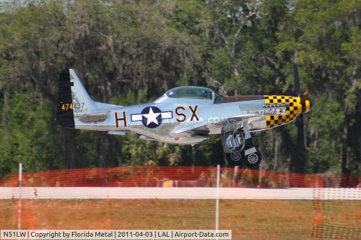 N51LW, 1962 North American P-51D Mustang C/N 122-41037, Little Witch