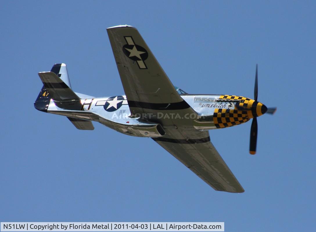 N51LW, 1962 North American P-51D Mustang C/N 122-41037, Little Witch
