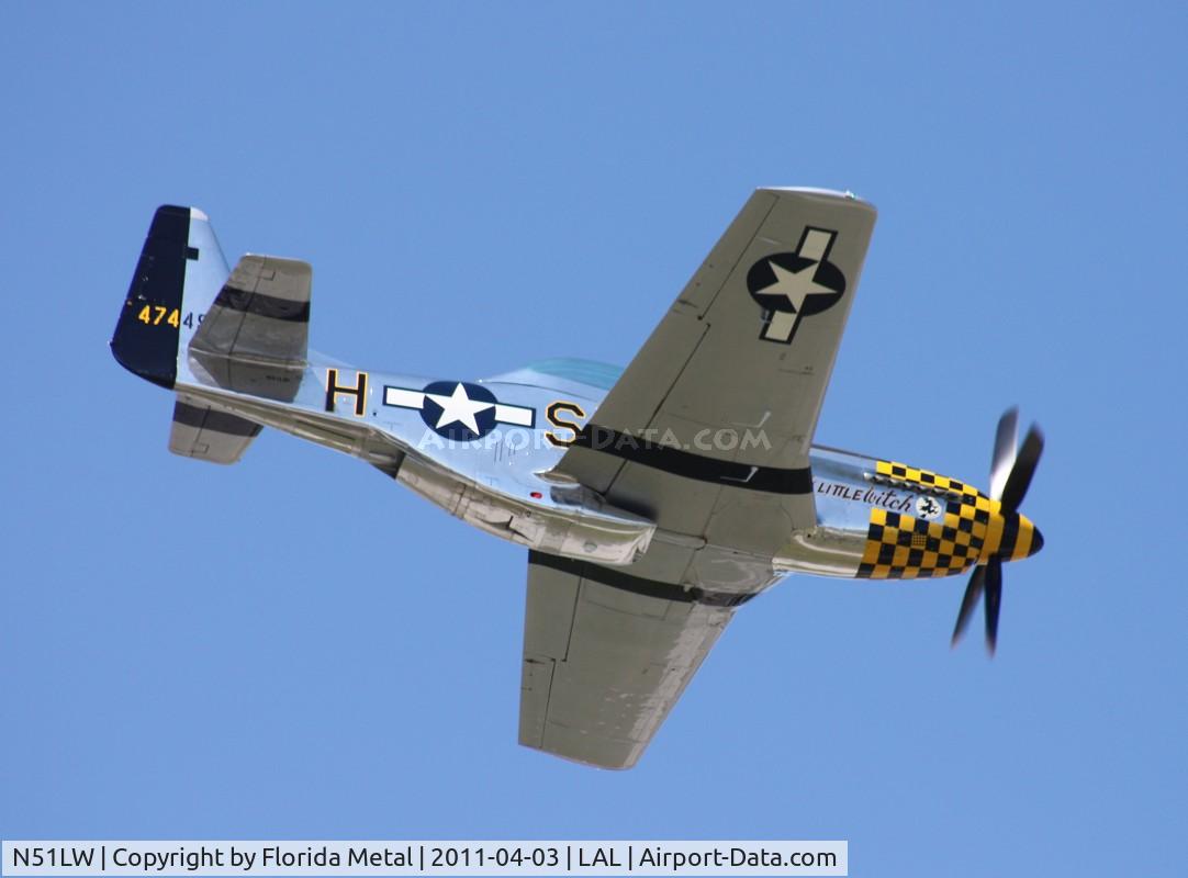 N51LW, 1962 North American P-51D Mustang C/N 122-41037, Little Witch