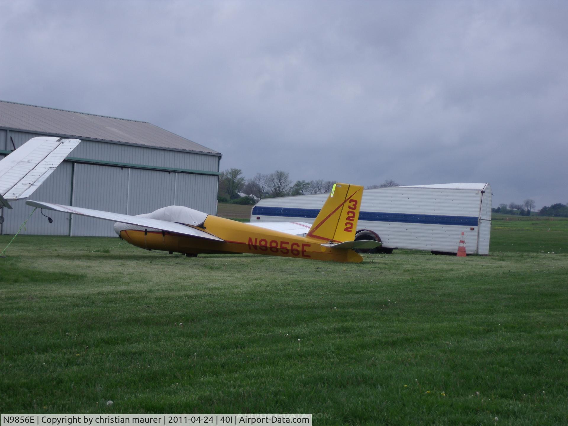 N9856E, 1965 Schweizer SGS 1-26B C/N 322, 126 at 40i