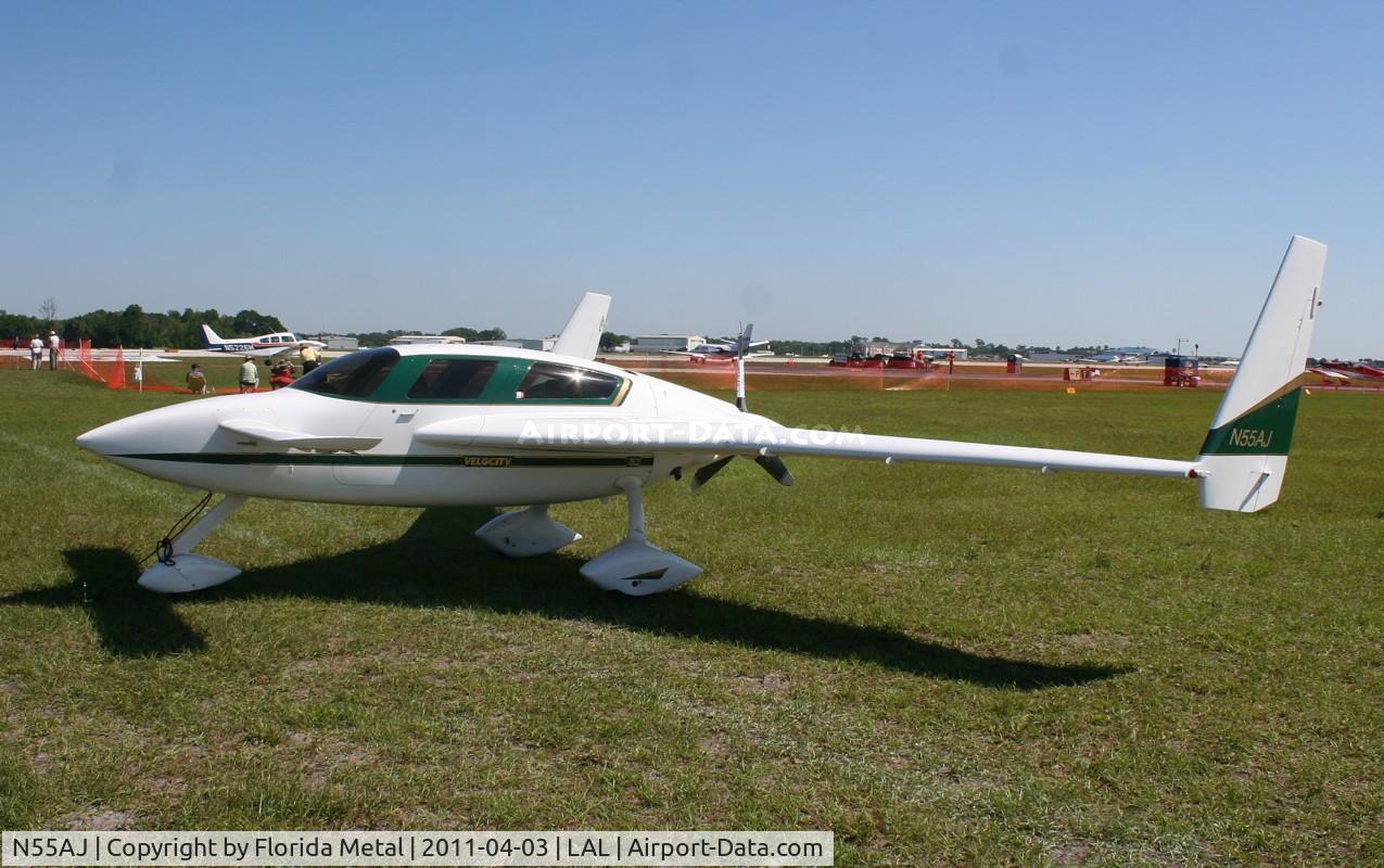 N55AJ, 1998 Velocity Velocity Elite C/N DMO413, Velocity Elite