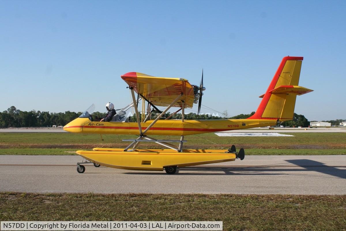 N57DD, 2007 Lockwood Aircam C/N AC162, Air Cam