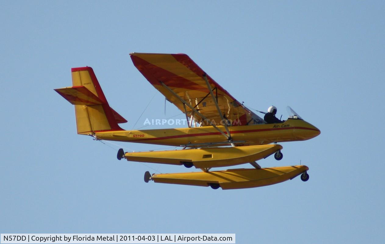 N57DD, 2007 Lockwood Aircam C/N AC162, air Cam