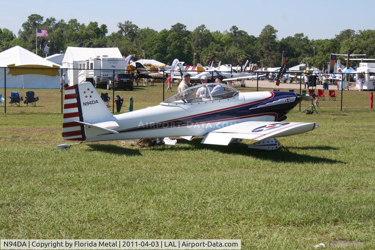 N94DA, 1994 Vans RV-4 C/N 1001, Vans RV-4