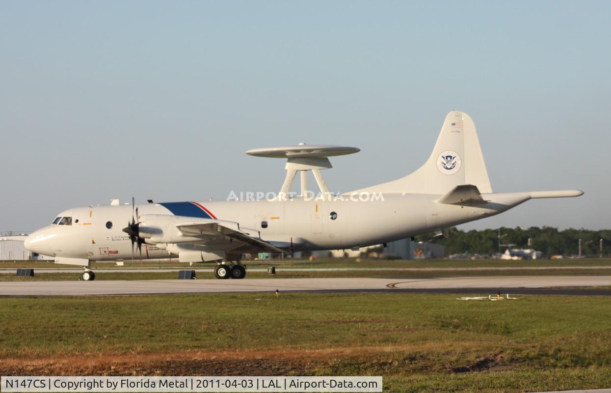 N147CS, Lockheed P-3 AEW&C C/N 185-5162, DHS P-3B