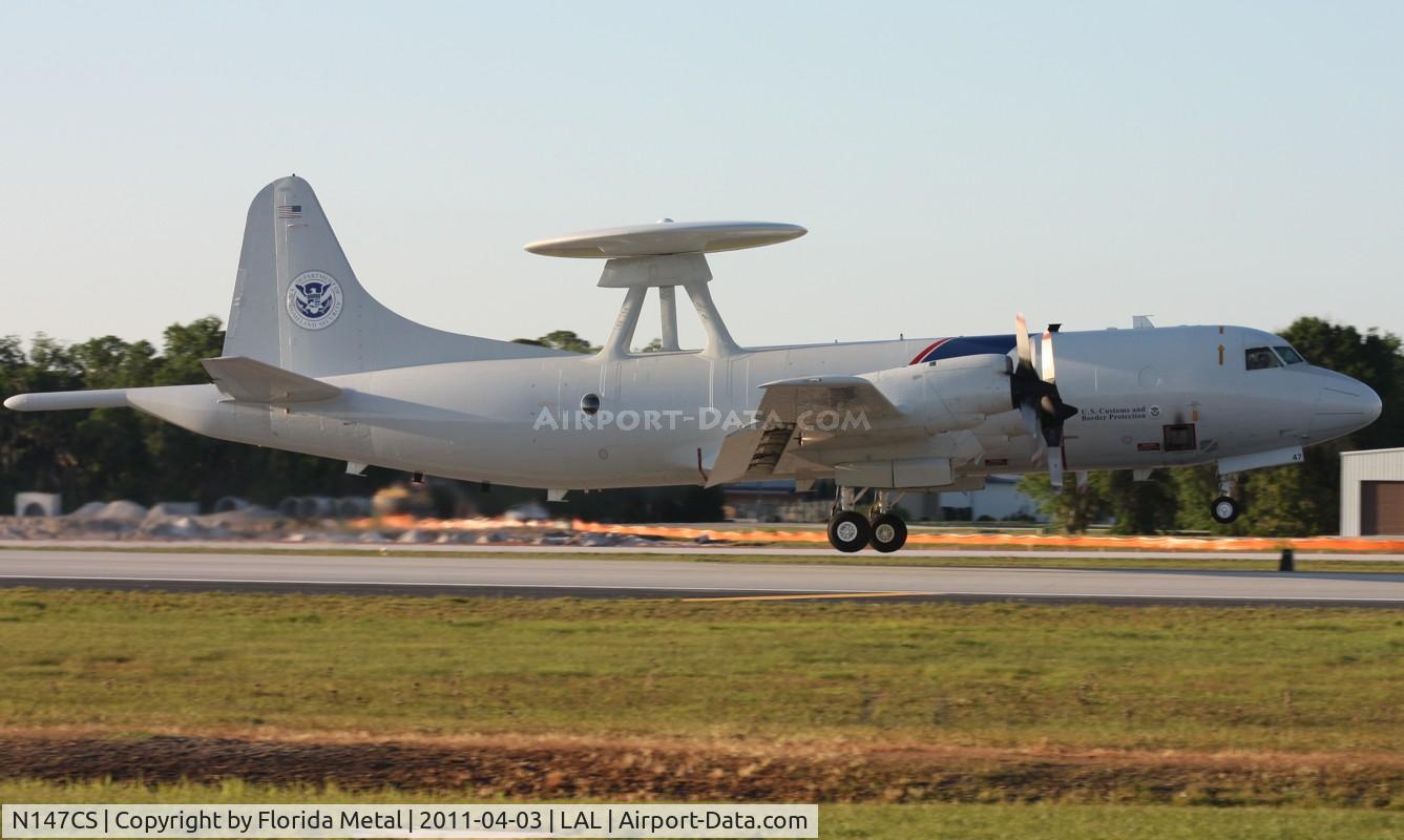 N147CS, Lockheed P-3 AEW&C C/N 185-5162, DHS P-3B