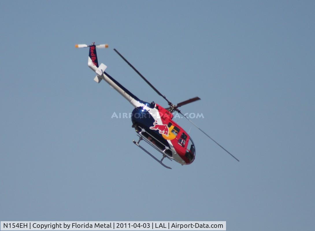 N154EH, 1985 MBB Bo-105CBS-4 C/N S-704, Red Bull BO105
