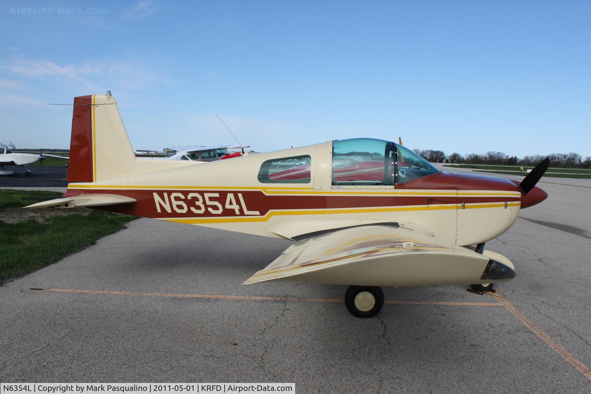N6354L, American AA-1B Yankee C/N AA1B-0054, American AA-1B