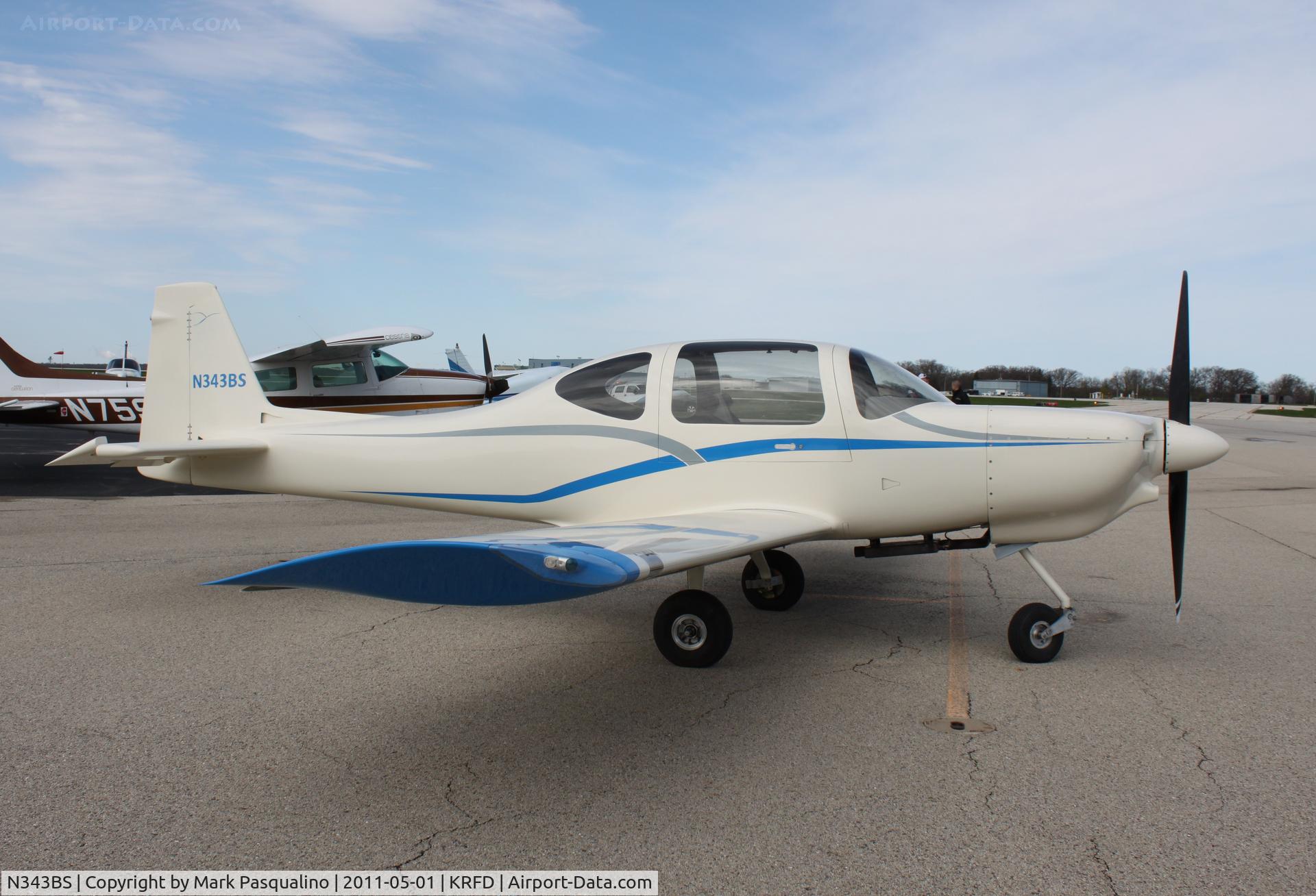 N343BS, 2008 Tri-R KIS TR-4 Cruiser C/N 001, KIS Cruiser