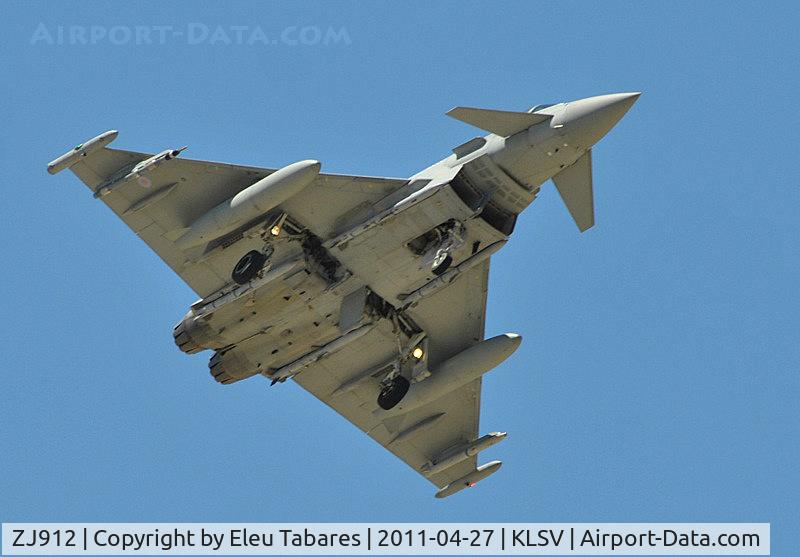 ZJ912, 2004 Eurofighter EF-2000 Typhoon FGR4 C/N 0044/BS003, Taken during Green Flag Exercise at Nellis Air Force Base, Nevada.