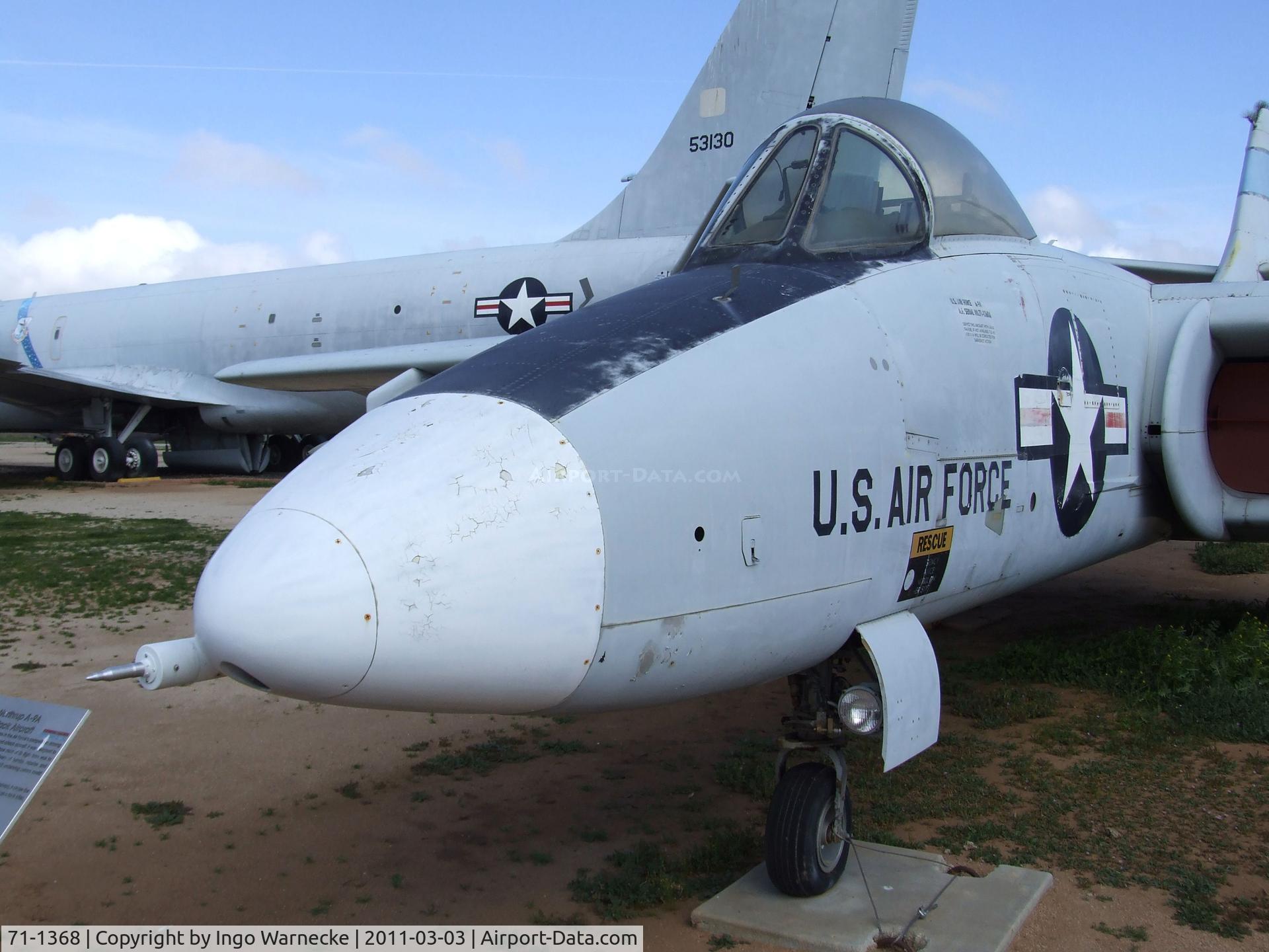 71-1368, 1972 Northrop YA-9A C/N 02, Northrop YA-9A at the March Field Air Museum, Riverside CA