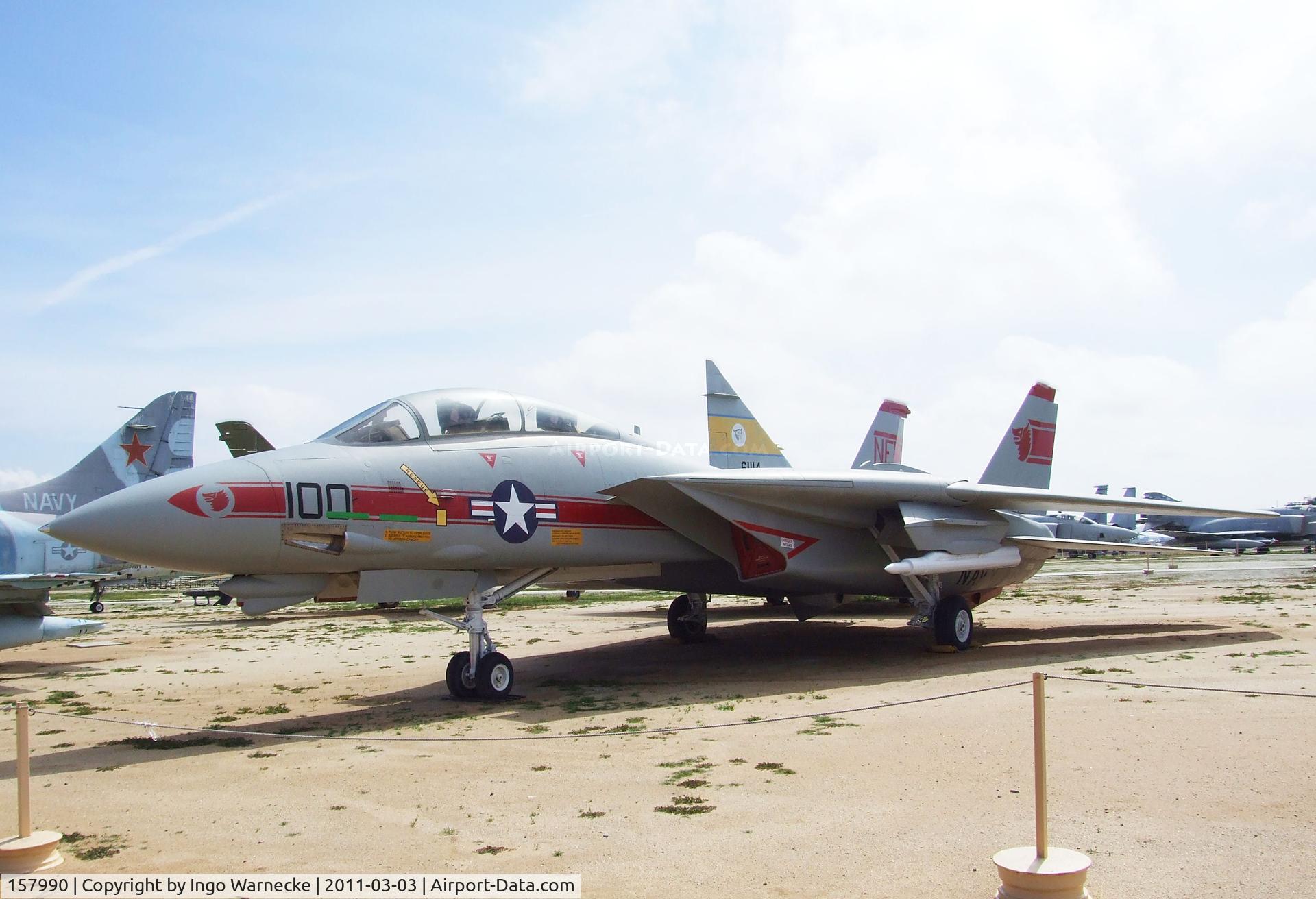 157990, Grumman YF-14A Tomcat C/N 11, Grumman YF-14A Tomcat at the March Field Air Museum, Riverside CA