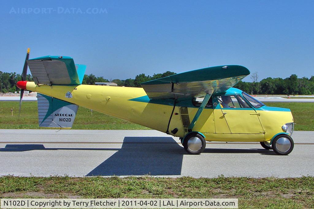 N102D, 1960 Aerocar I C/N 4, The unique Aerocar at 2011 Sun n Fun at Lakeland , Florida