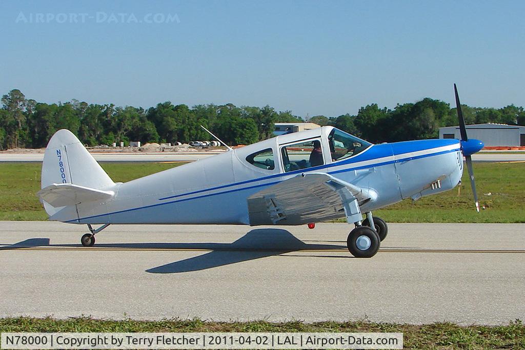 N78000, 1946 Globe GC-1B Swift C/N 2004, 2011 Sun n Fun at Lakeland , Florida