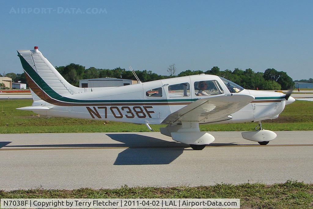 N7038F, 1976 Piper PA-28-151 C/N 28-7715193, 2011 Sun n Fun at Lakeland , Florida