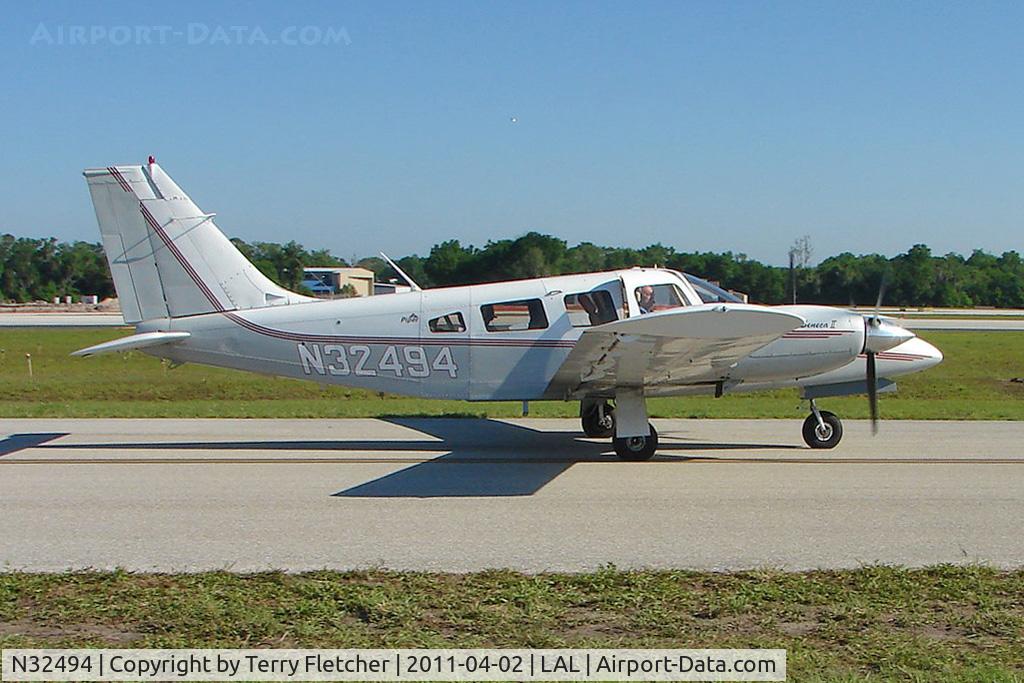 N32494, 1974 Piper PA-34-200T Seneca II C/N 34-7570026, 2011 Sun n Fun at Lakeland , Florida