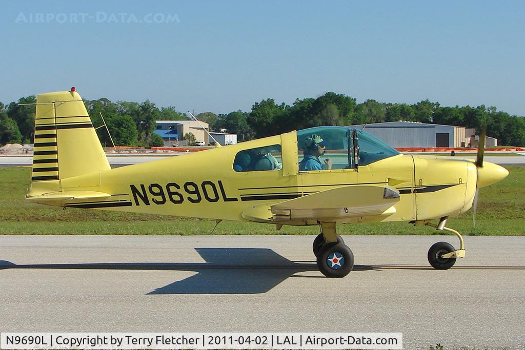 N9690L, 1973 Grumman American AA-1B Trainer C/N AA1B-0190, 2011 Sun n Fun at Lakeland , Florida
