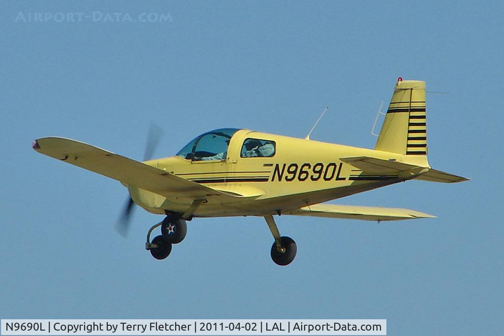 N9690L, 1973 Grumman American AA-1B Trainer C/N AA1B-0190, 2011 Sun n Fun at Lakeland , Florida