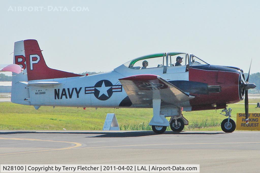 N28100, 1949 North American T-28A Trojan C/N 159-215, 2011 Sun n Fun at Lakeland , Florida