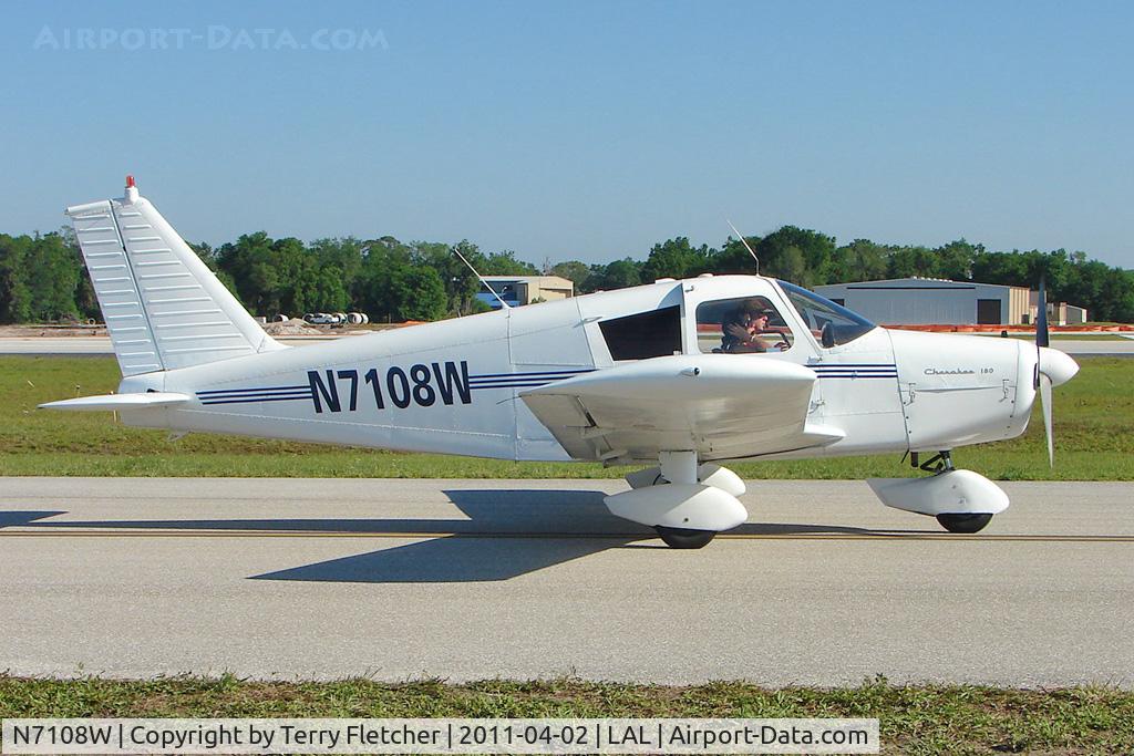 N7108W, 1962 Piper PA-28-180 C/N 28-896, 2011 Sun n Fun at Lakeland , Florida