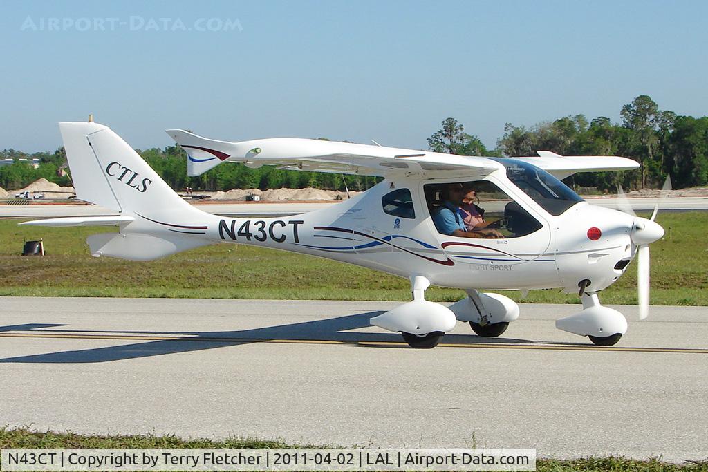 N43CT, Flight Design CTLS C/N F-09-01-08, 2011 Sun n Fun at Lakeland , Florida