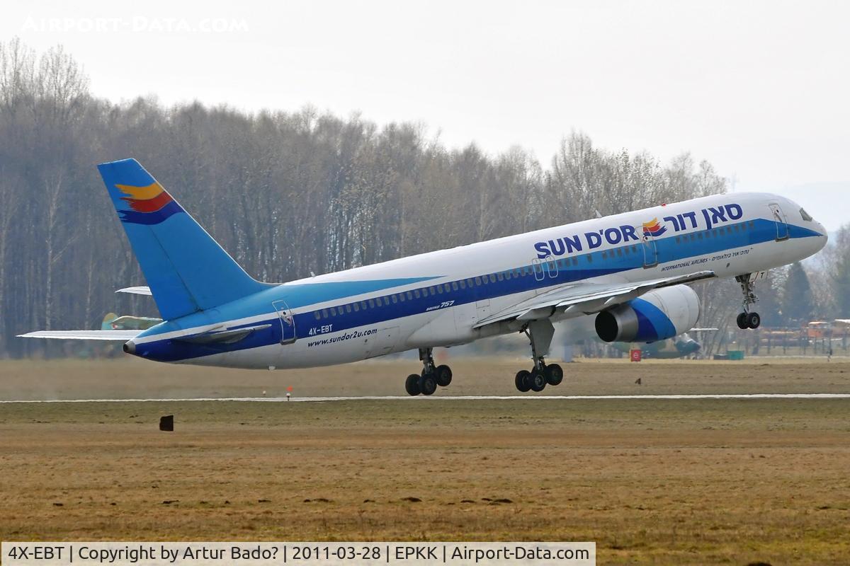4X-EBT, 1991 Boeing 757-258/ER C/N 25036/356, Sun D'or