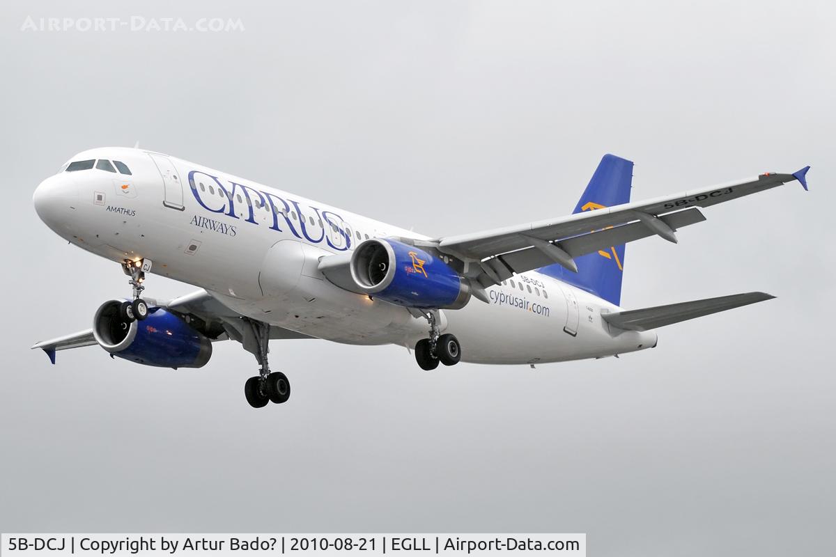 5B-DCJ, 2004 Airbus A320-232 C/N 2108, CYPRUS Airways