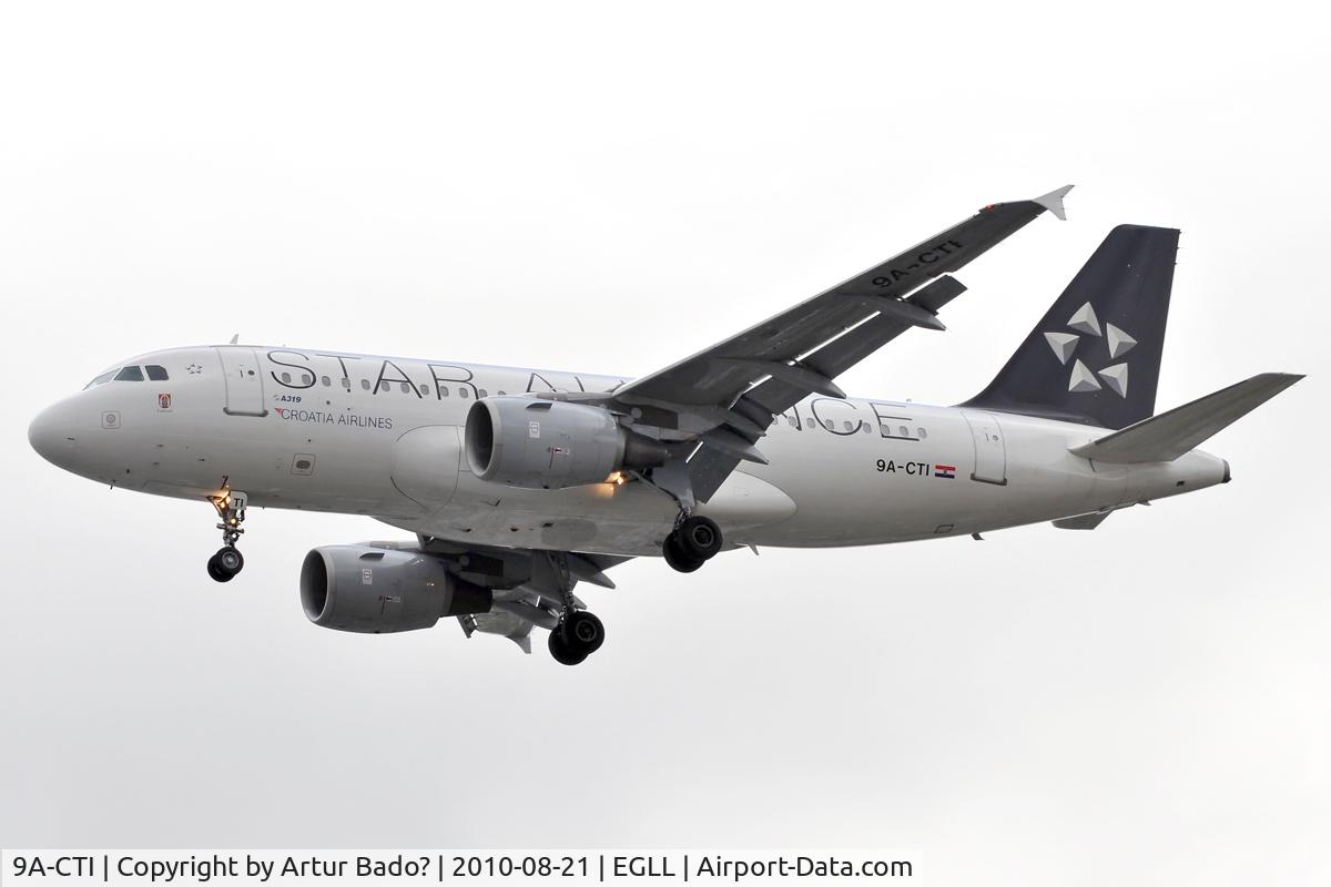 9A-CTI, 1999 Airbus A319-112 C/N 1029, CROATIA