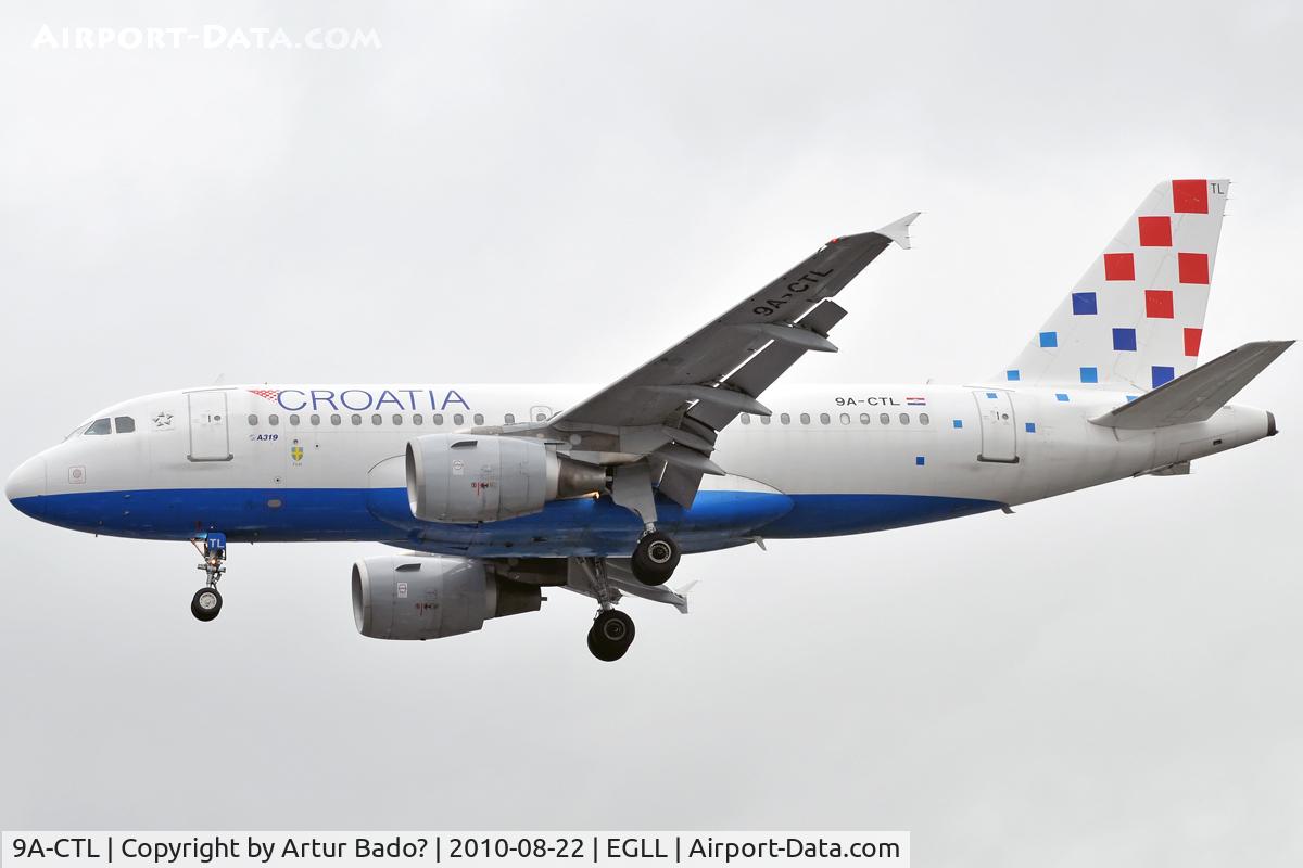 9A-CTL, 2000 Airbus A319-112 C/N 1252, CROATIA