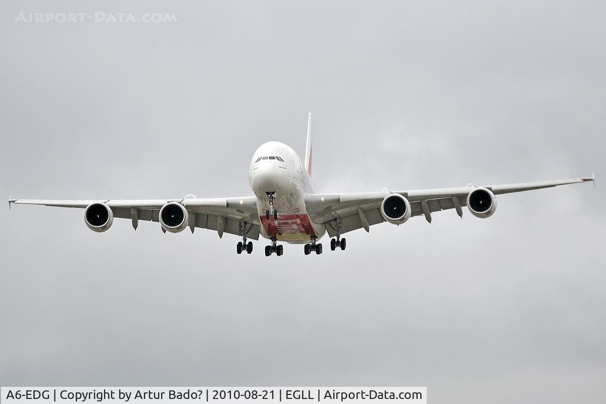 A6-EDG, 2009 Airbus A380-861 C/N 023, Emirates