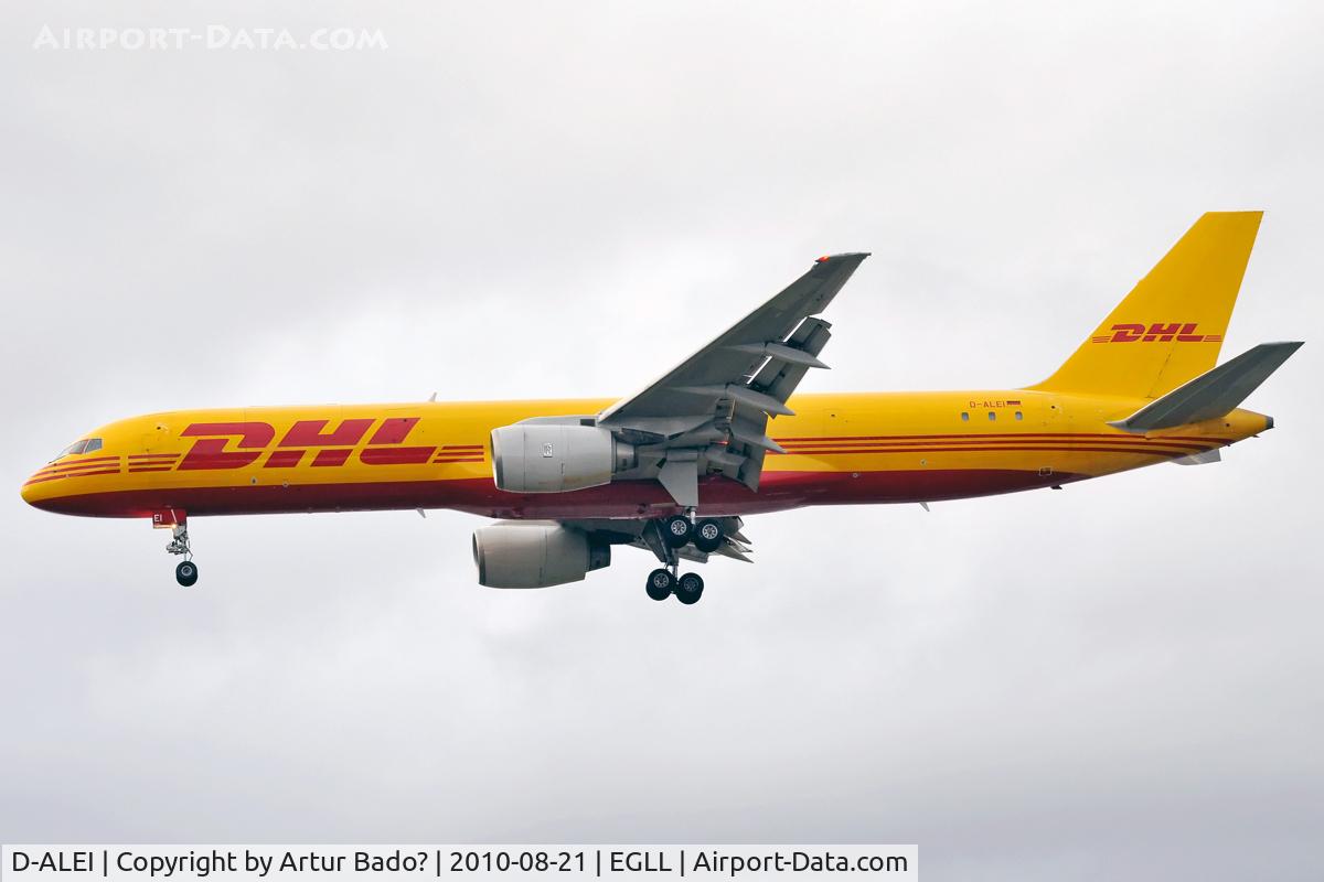 D-ALEI, 1986 Boeing 757-236/SF C/N 23493, DHL
