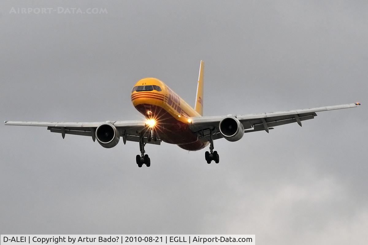 D-ALEI, 1986 Boeing 757-236/SF C/N 23493, DHL