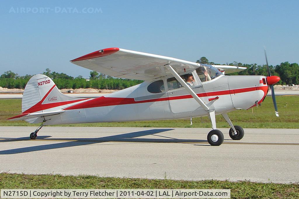 N2715D, 1952 Cessna 170B C/N 25257, 2011 Sun n Fun at Lakeland , Florida