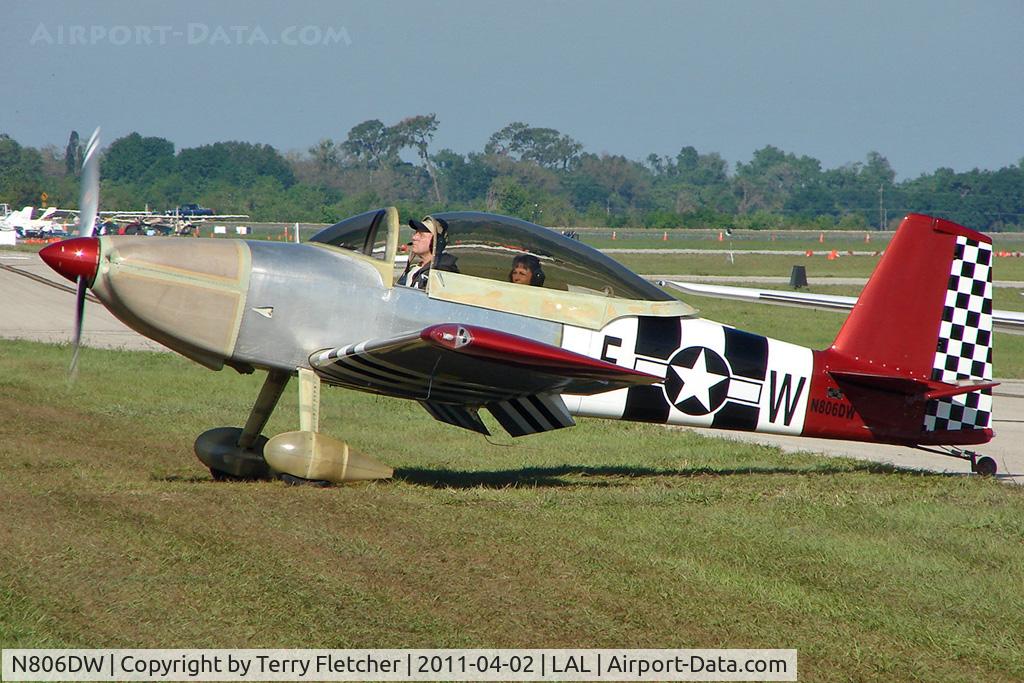 N806DW, Vans RV-8 C/N 82458, 2011 Sun n Fun at Lakeland , Florida