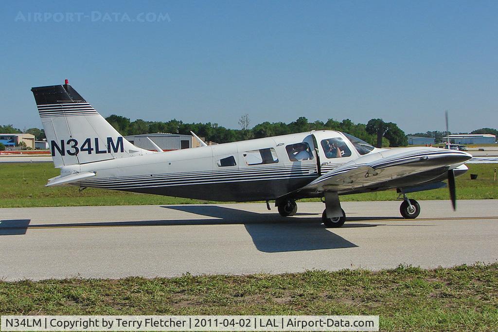 N34LM, Piper PA-34-200T C/N 34-7770133, 2011 Sun n Fun at Lakeland , Florida
