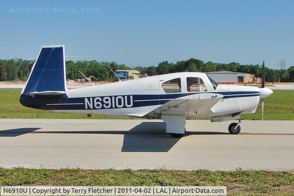 N6910U, 1964 Mooney M20D Master C/N 242, 2011 Sun n Fun at Lakeland , Florida