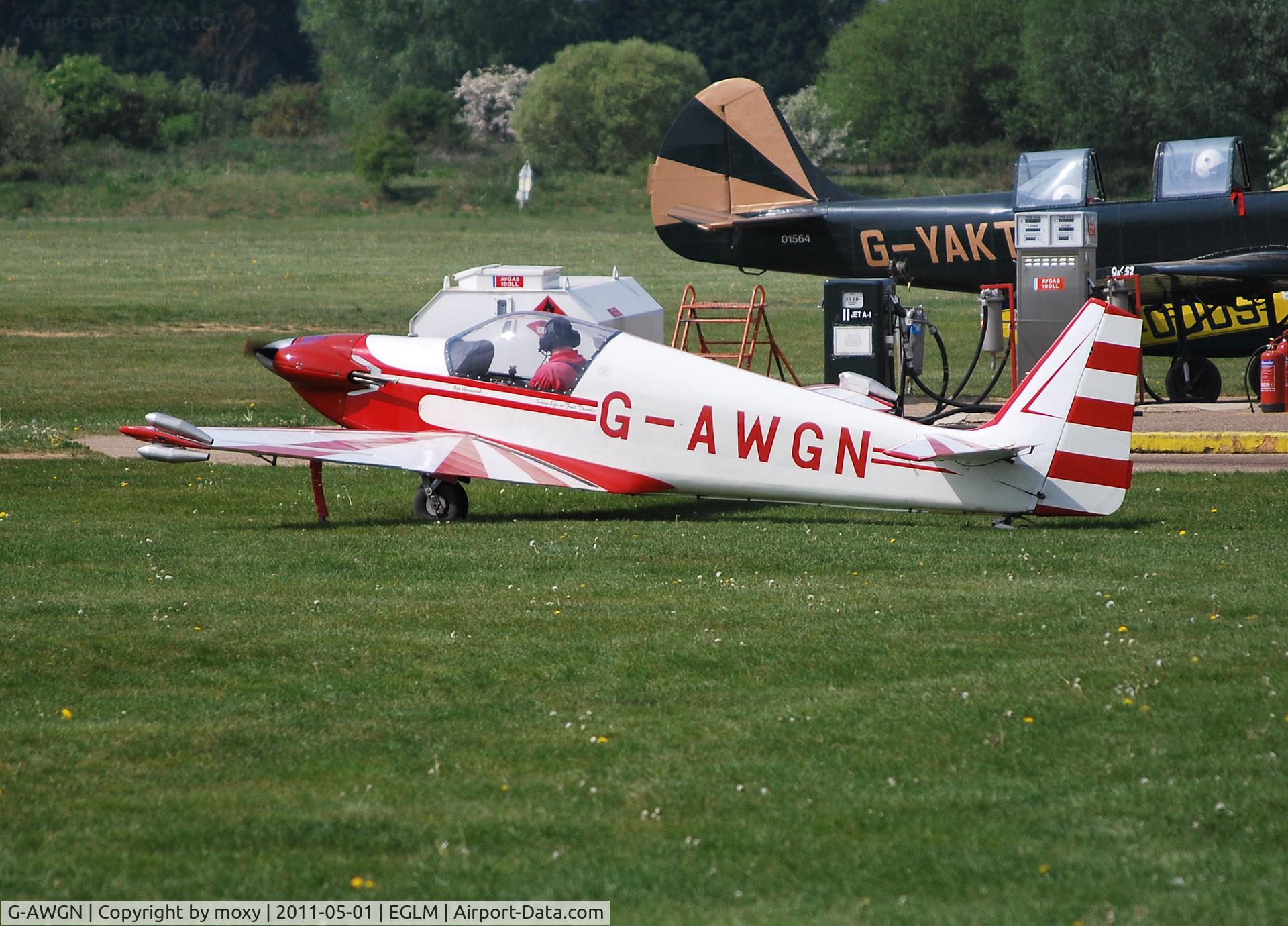 G-AWGN, 1968 Sportavia-Putzer Fournier RF-4D C/N 4084, Fournier RF4D visiting White Waltham.