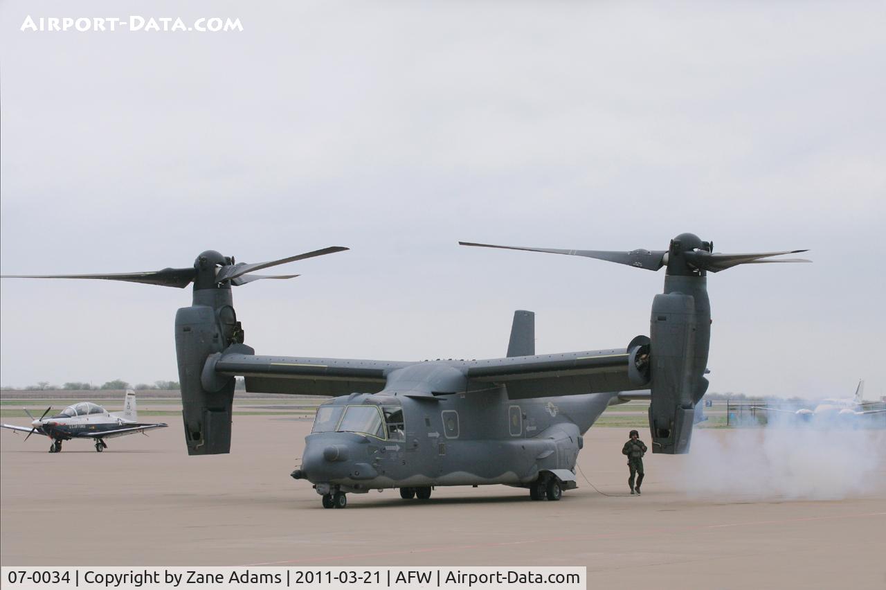 07-0034, 2008 Bell-Boeing CV-22B Osprey C/N D1015, At Alliance Airport - Fort Worth, TX