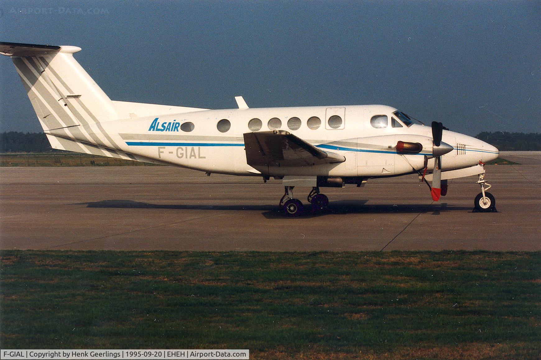 F-GIAL, Beech 200 C/N BB-844, Alsair