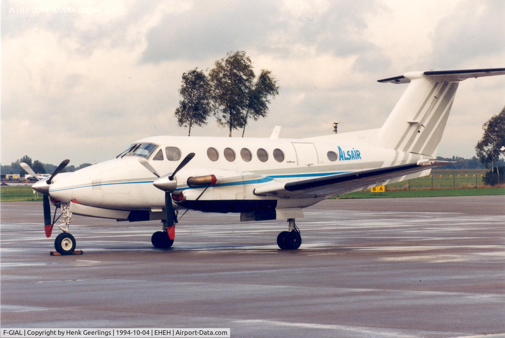 F-GIAL, Beech 200 C/N BB-844, Alsair