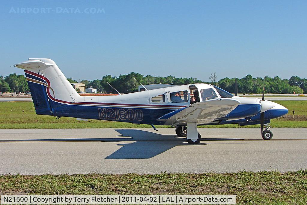 N21600, 1978 Piper PA-44-180 Seminole C/N 44-7995057, 2011 Sun n Fun at Lakeland Florida