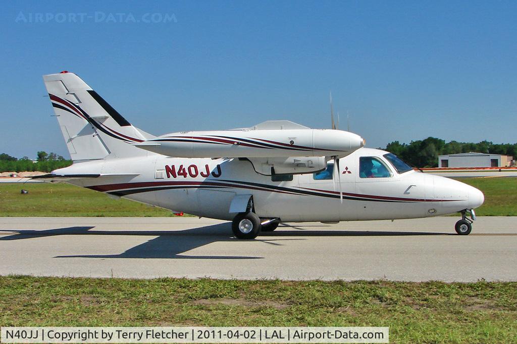 N40JJ, Mitsubishi MU-2B-26A C/N 383, 2011 Sun n Fun at Lakeland , Florida