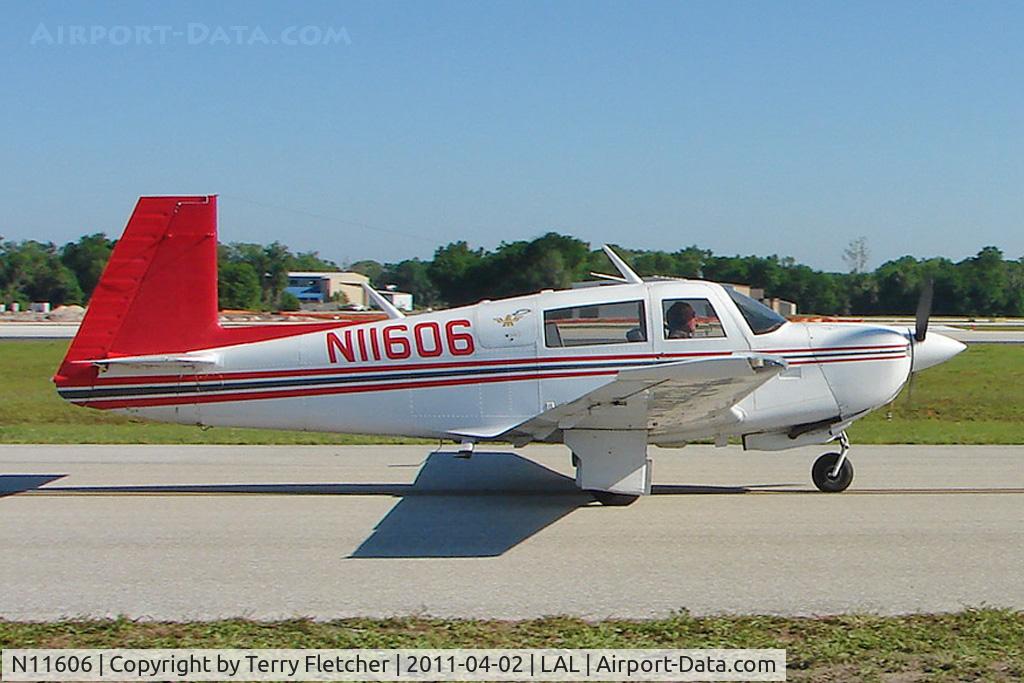 N11606, 1982 Mooney M20J 201 C/N 24-1276, 2011 Sun n Fun at Lakeland , Florida