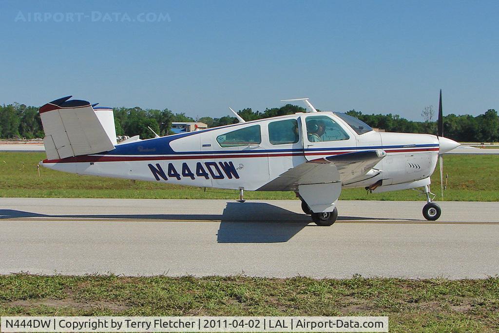 N444DW, 1972 Beech V35B Bonanza C/N D-9416, 2011 Sun n Fun at Lakeland , Florida