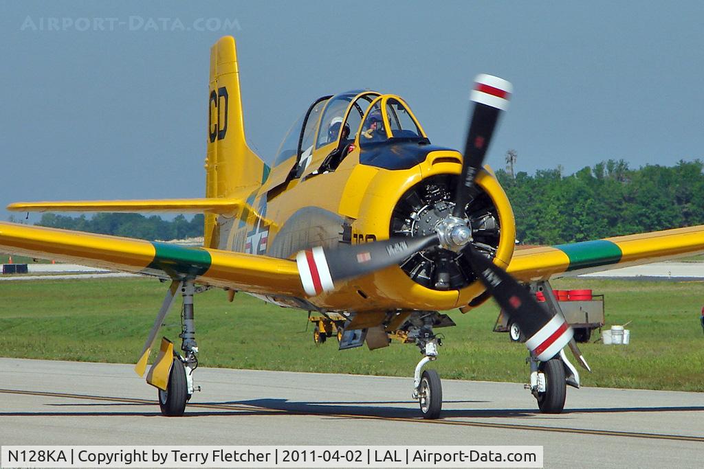 N128KA, 1958 North American T-28B Trojan C/N 200-123 (137760), 2011 Sun n Fun at Lakeland , Florida