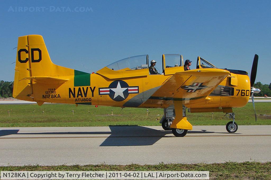 N128KA, 1958 North American T-28B Trojan C/N 200-123 (137760), 2011 Sun n Fun at Lakeland , Florida