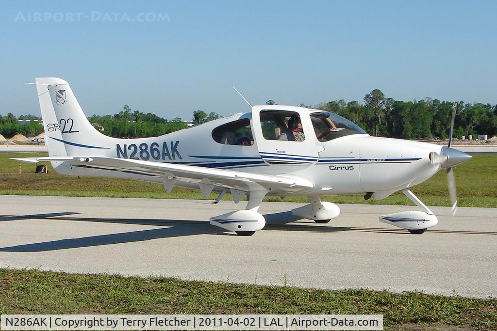 N286AK, 2002 Cirrus SR22 C/N 0303, 2011 Sun n Fun at Lakeland , Florida