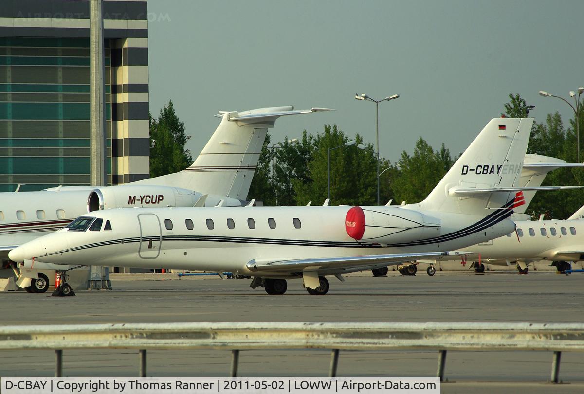 D-CBAY, 2007 Cessna 680 Citation Sovereign C/N 680-0125, Voyage Air Cessna 680 D-CBAYERN