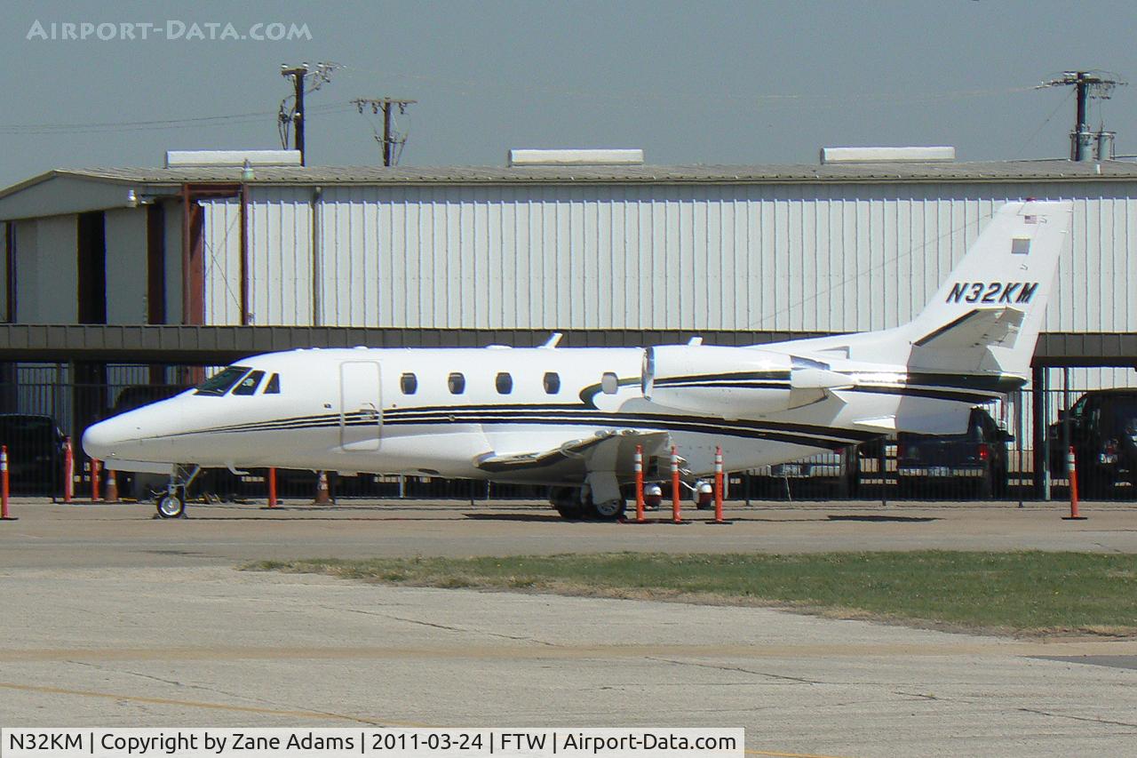 N32KM, 2007 Cessna 560XL C/N 560-5715, At Meacham Field - Fort Worth, TX